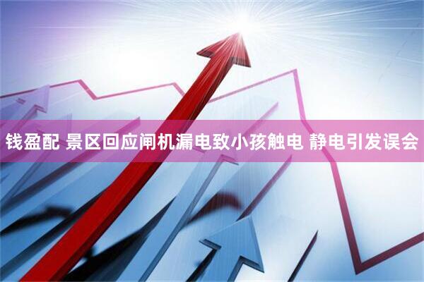 钱盈配 景区回应闸机漏电致小孩触电 静电引发误会